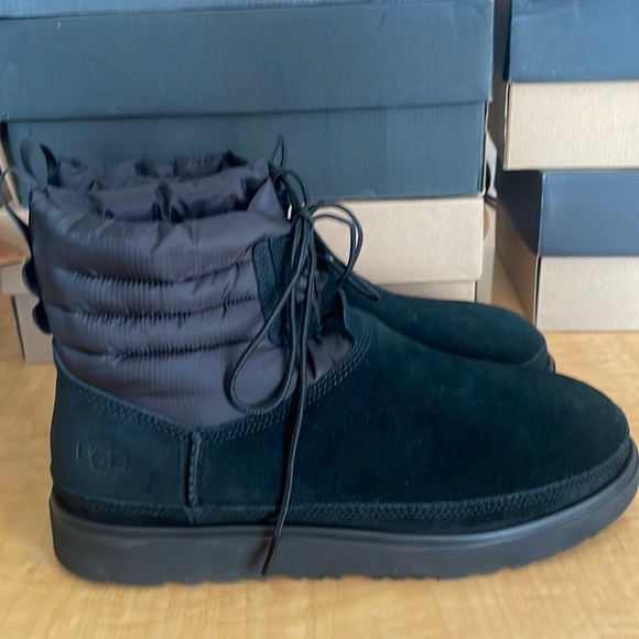 UGG Other - Ugg Men’s Classic Mini Lace Up Weather Suede Boot.